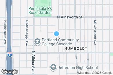 Map image of the property - 5703 N Commercial Ave
