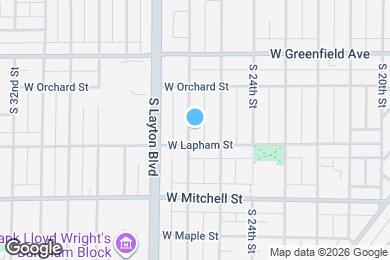 Map image of the property - 1560 S 26th St