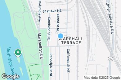 Map image of the property - 2919 Grand St NE