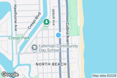 Map image of the property - 7840 Harding Ave