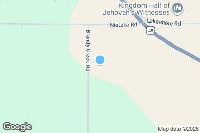 Map image of the property - N10840 Brandy Creek Rd