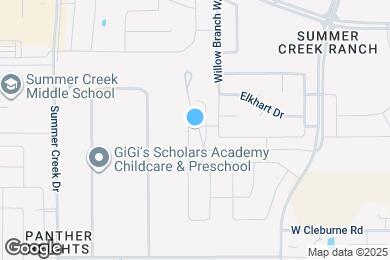 Map image of the property - 9825 Mescalbean Blvd