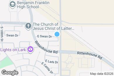 Map image of the property - 19193 E Swan Dr