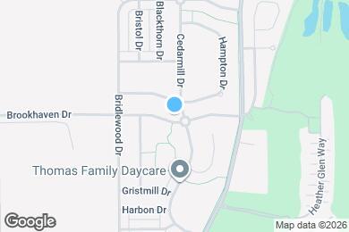 Map image of the property - 990 Brookhaven Dr