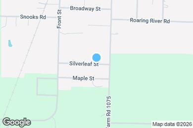 Map image of the property - 203 Silverleaf St