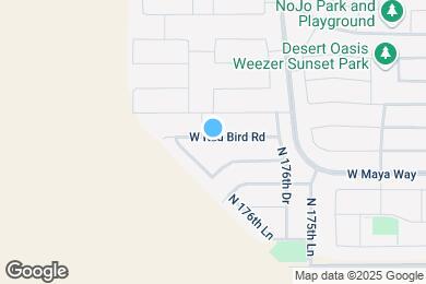 Map image of the property - 17737 W Red Bird Rd