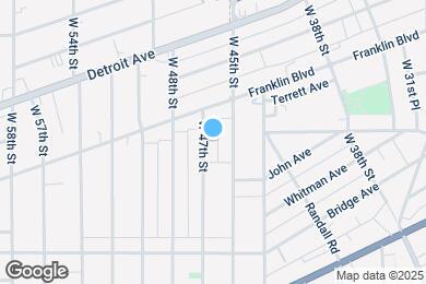 Map image of the property - 1801 W 47th St