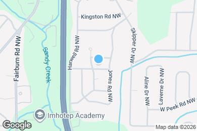Map image of the property - 3227 Hobart Dr NW