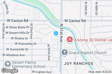 Map image of the property - 5157 W Laurel Ave