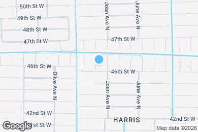 Map image of the property - 4602 Karen Ave N