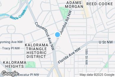 Map image of the property - 2015 Columbia Rd NW