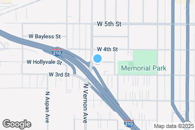 Map image of the property - 722 W Hollyvale St