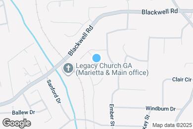 Map image of the property - 3450 Blackwell Way