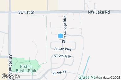 Map image of the property - 19810 SE 5th Way
