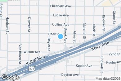 Map image of the property - 1706 McGregor Ave