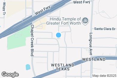 Map image of the property - 10024 Chapel Rock Dr