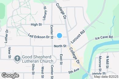 Map image of the property - 301 Leif Erikson Dr
