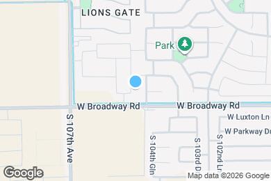 Map image of the property - 4313 S 105th Dr