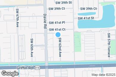 Map image of the property - 4235 SW 62nd Ave