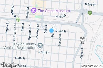 Map image of the property - 220 Pecan St