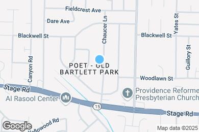 Map image of the property - 3021 Chaucer Ln