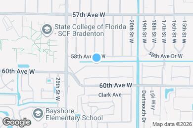 Map image of the property - 2203 Canal Dr