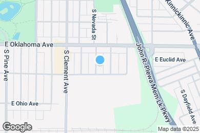 Map image of the property - 3156 S Nevada St