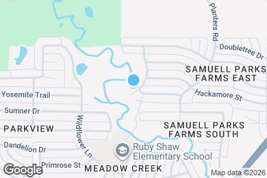 Map image of the property - 1013 Garden Trl
