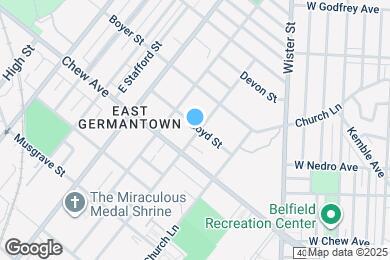 Map image of the property - 5600 Bloyd St