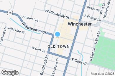 Map image of the property - 25 W Boscawen St