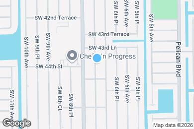 Map image of the property - 4407 SW 7th Pl