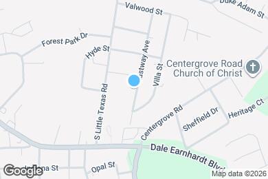 Map image of the property - 524 Eastway Ave