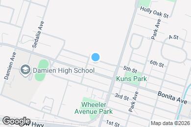 Map image of the property - 1416 5th St