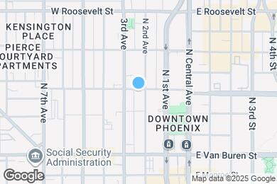 Map image of the property - 390 N 2nd Ave