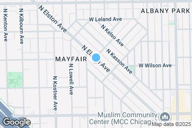 Map image of the property - 4588 N Elston Ave
