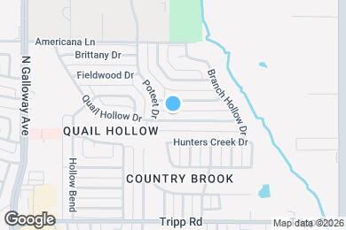Map image of the property - 513 Quail Hollow Dr