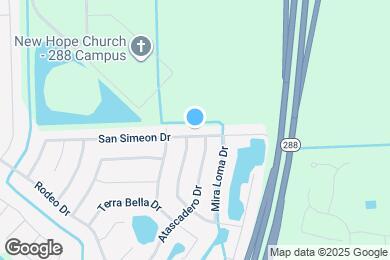 Map image of the property - 55 San Simeon Dr