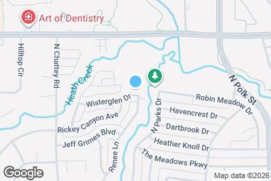Map image of the property - 608 Wisterglen Dr