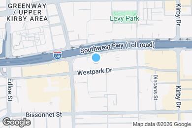 Map image of the property - 3131 Southwest Fwy
