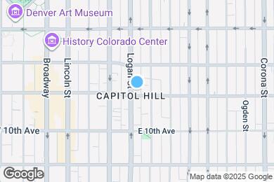 Map image of the property - 1100 Logan St