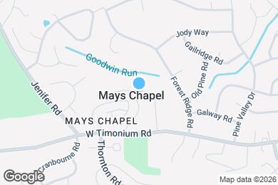 Map image of the property - 2147 Chapel Valley Ln