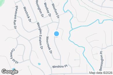 Map image of the property - 2366 Wesford Dr