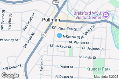 Map image of the property - 220 SE Pioneer St