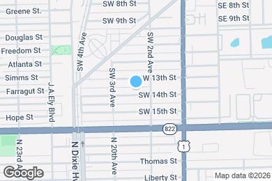 Map image of the property - 230 SW 14th St
