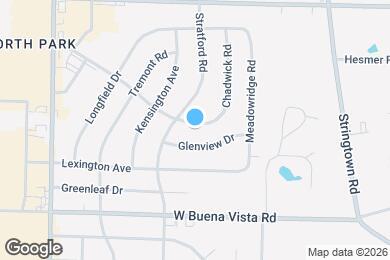 Map image of the property - 300 North Park Dr