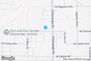 Map image of the property - 8688 Vondel Park St
