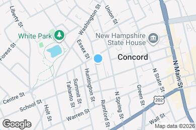 Map image of the property - 58 Rumford St