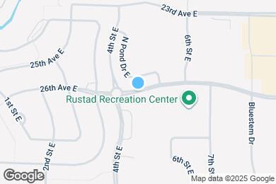 Map image of the property - 407 26th Ave W