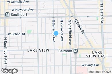 Map image of the property - 3249 N Seminary Ave
