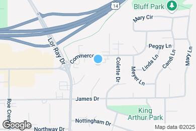 Map image of the property - Commerce Apartments